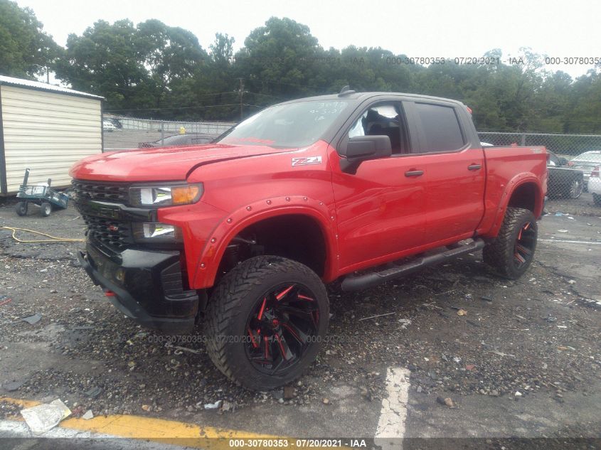 2019 CHEVROLET SILVERADO 1500 CUSTOM TRAIL BOSS 1GCPYCEF9KZ393095
