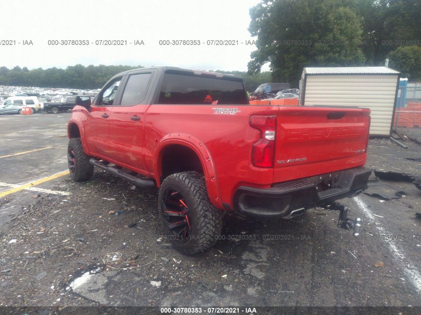 2019 CHEVROLET SILVERADO 1500 CUSTOM TRAIL BOSS 1GCPYCEF9KZ393095
