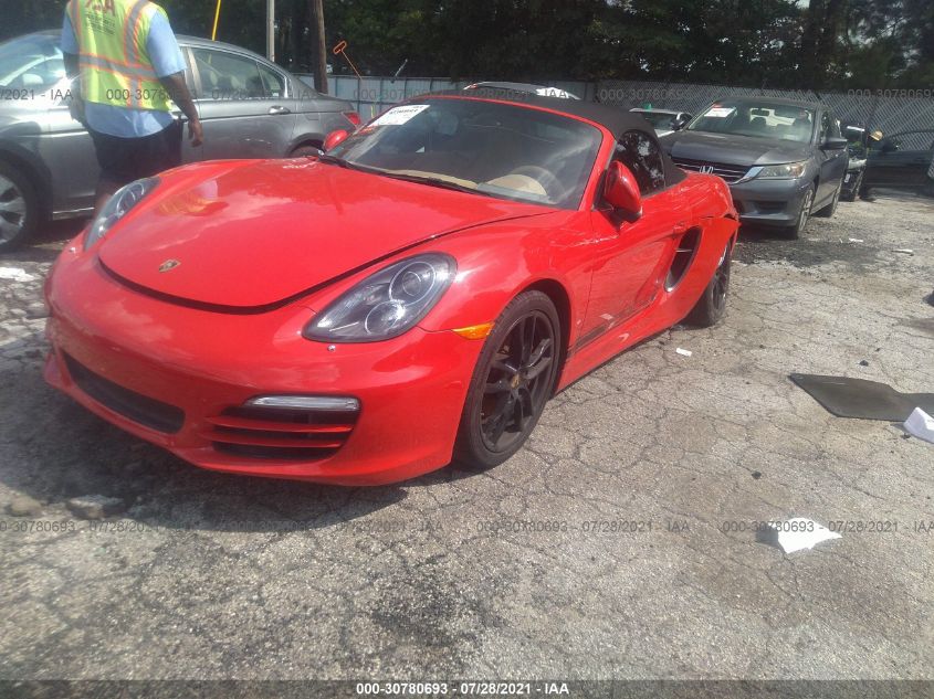 2013 PORSCHE BOXSTER WP0CA2A8XDS113846