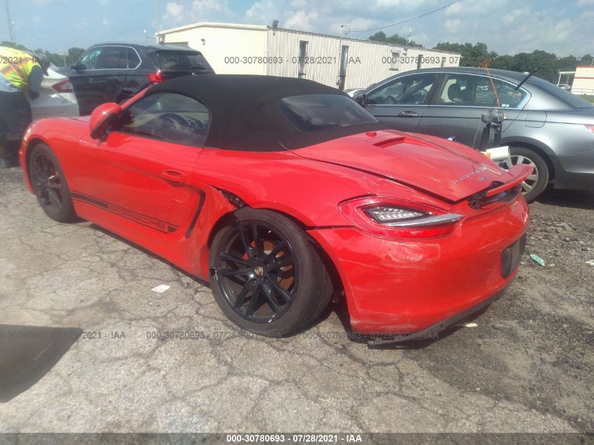 2013 PORSCHE BOXSTER WP0CA2A8XDS113846