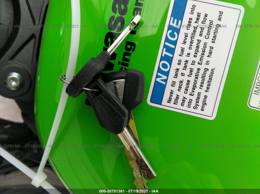 2020 KAWASAKI ZX636 K JKBZXJG16LA009443