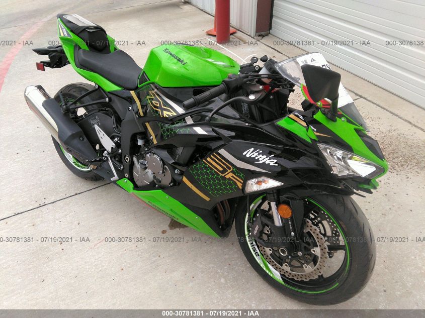 2020 KAWASAKI ZX636 K JKBZXJG16LA009443