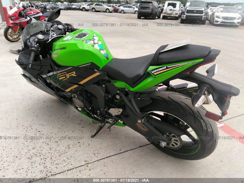 2020 KAWASAKI ZX636 K JKBZXJG16LA009443