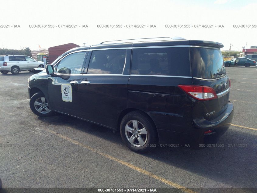 2017 NISSAN QUEST SV JN8AE2KP9H9170350