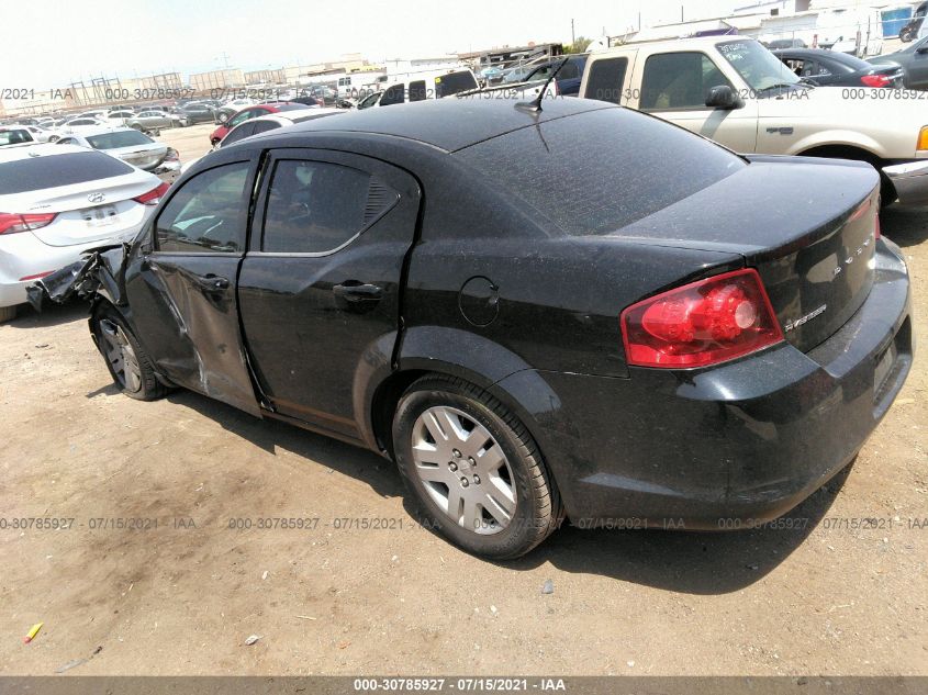 2014 DODGE AVENGER SE 1C3CDZAB8EN233046
