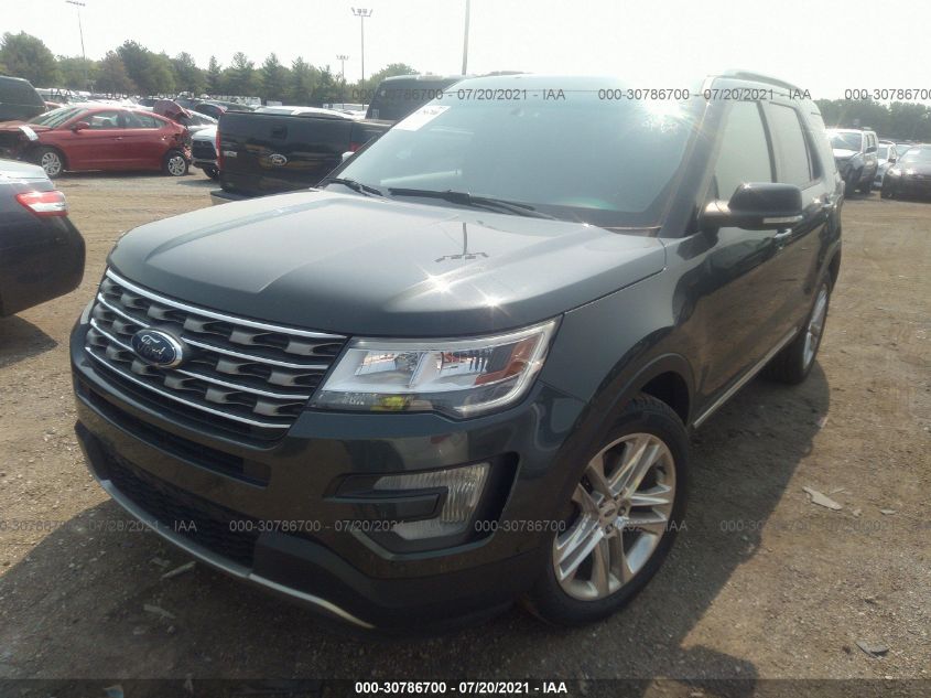 2016 FORD EXPLORER XLT 1FM5K8D82GGC11664