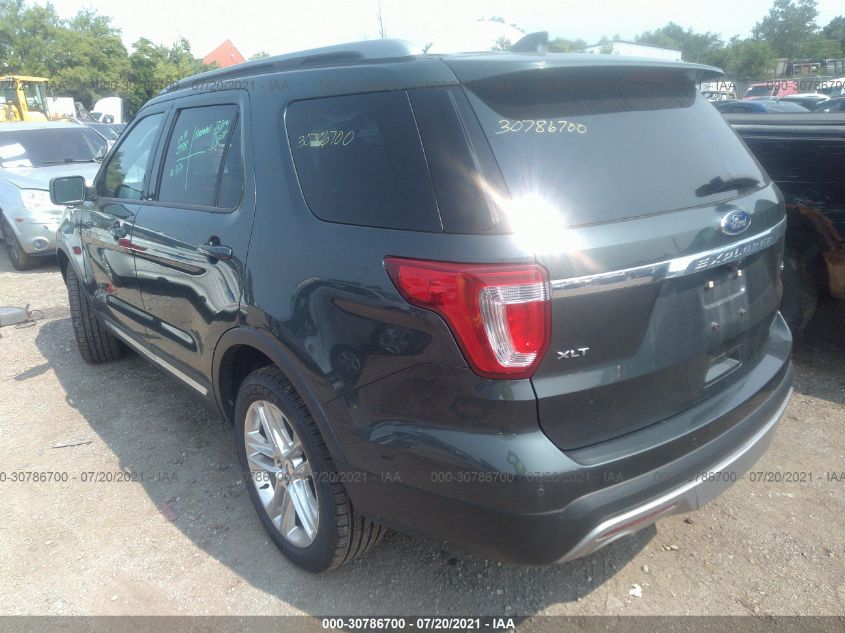 2016 FORD EXPLORER XLT 1FM5K8D82GGC11664