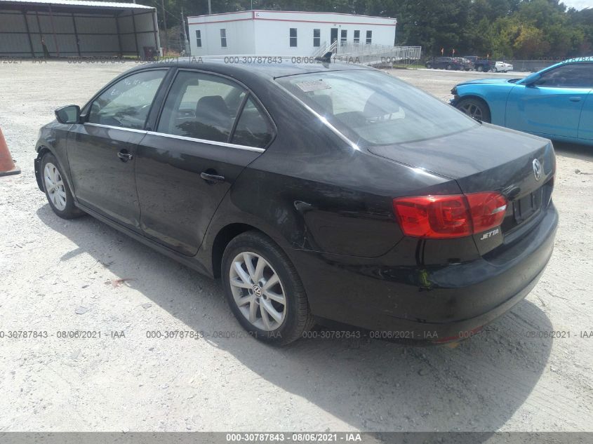 2013 VOLKSWAGEN JETTA SEDAN SE W/CONVENIENCE/SUNROOF 3VWDX7AJXDM424850