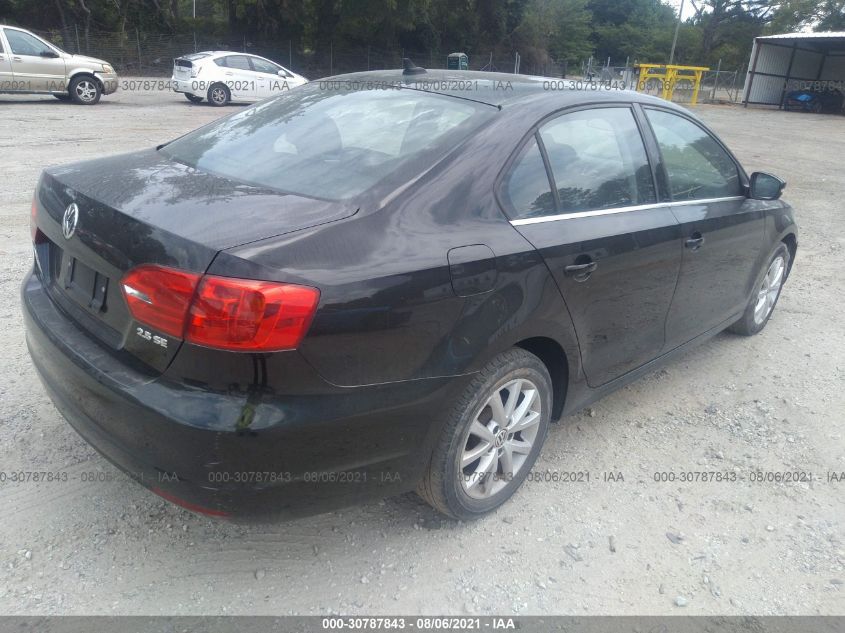 2013 VOLKSWAGEN JETTA SEDAN SE W/CONVENIENCE/SUNROOF 3VWDX7AJXDM424850