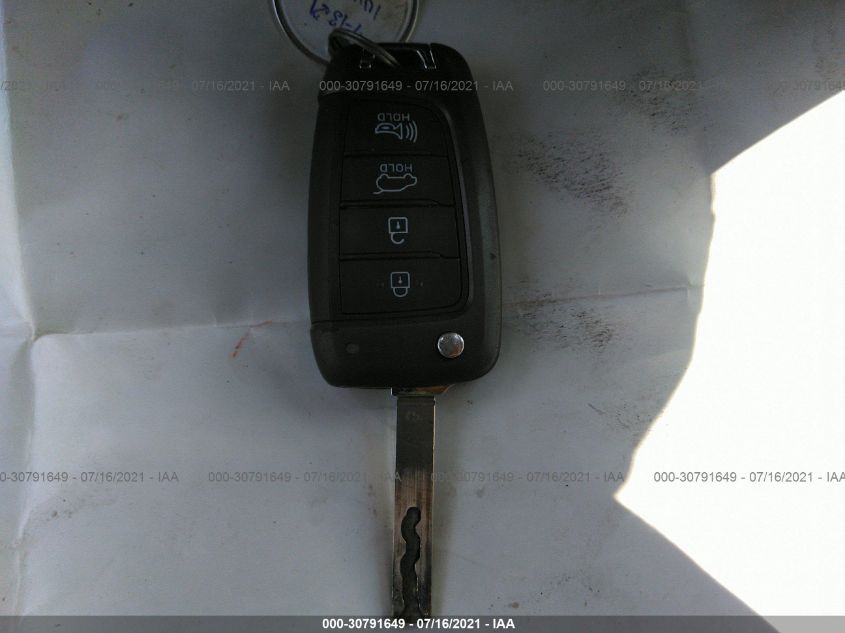 2019 HYUNDAI SANTA FE SE 5NMS2CAD2KH002065