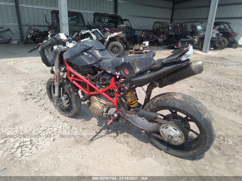 2008 DUCATI HYPERMOTARD 1100/S ZDM1YACPX8B002273