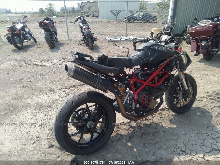 2008 DUCATI HYPERMOTARD 1100/S ZDM1YACPX8B002273