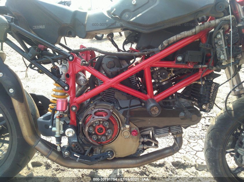 2008 DUCATI HYPERMOTARD 1100/S ZDM1YACPX8B002273