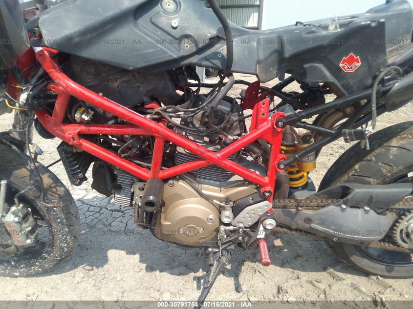 2008 DUCATI HYPERMOTARD 1100/S ZDM1YACPX8B002273
