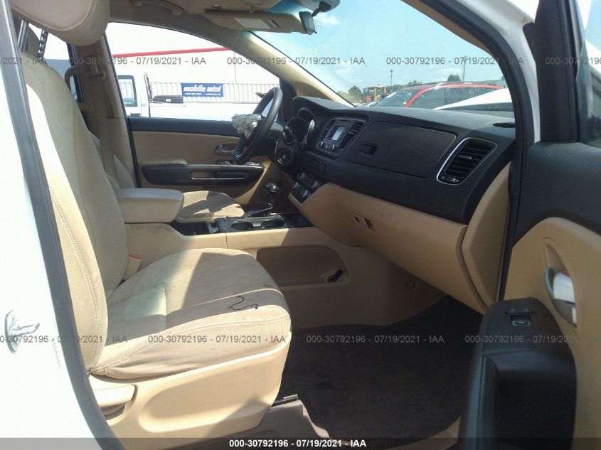 2015 KIA SEDONA LX KNDMB5C15F6045809