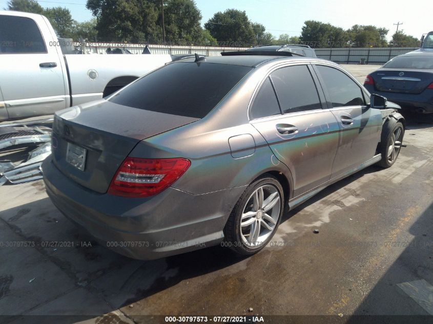 2013 MERCEDES-BENZ C-CLASS C 250 WDDGF4HBXDR272685