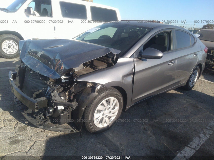 2018 HYUNDAI ELANTRA VIN: 5NPD74LF9JH388161