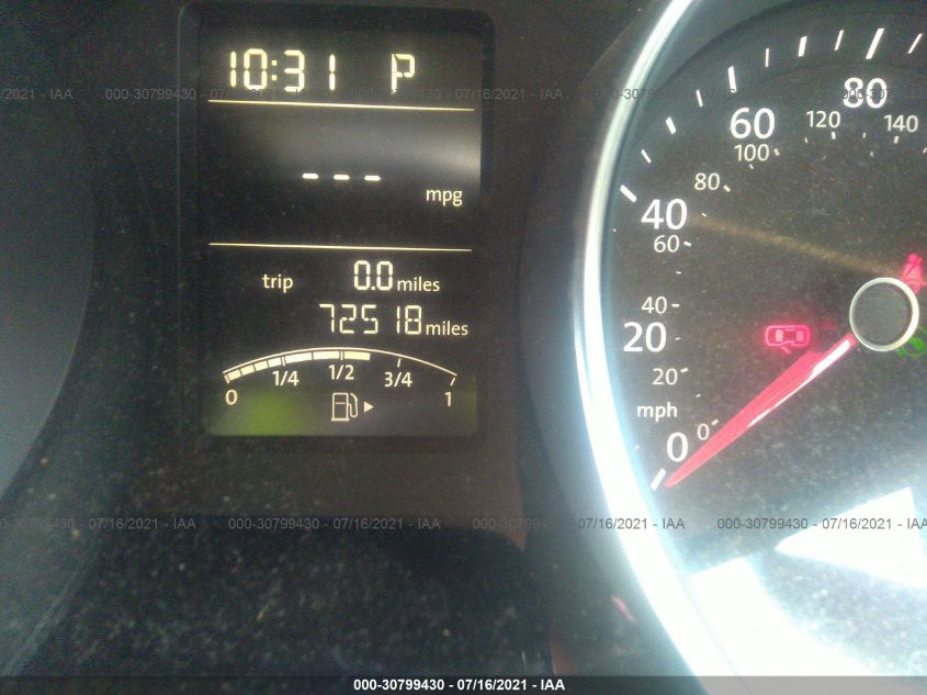 2015 VOLKSWAGEN JETTA SEDAN 1.8T SE 3VWD07AJ2FM315984