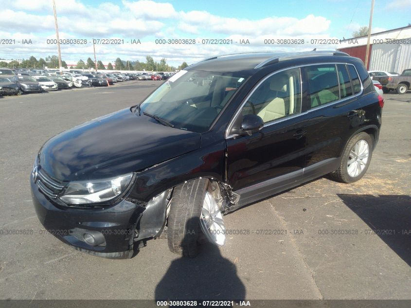 2013 VOLKSWAGEN TIGUAN SE WVGBV7AX6DW517882