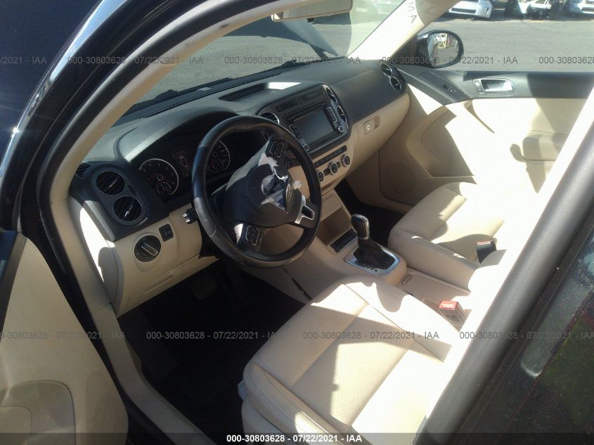 2013 VOLKSWAGEN TIGUAN SE WVGBV7AX6DW517882
