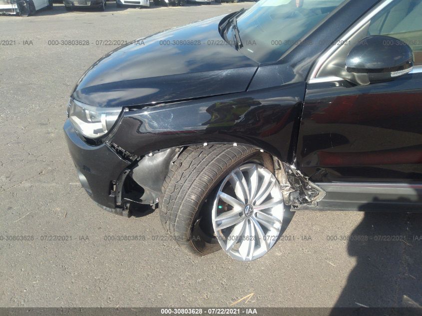 2013 VOLKSWAGEN TIGUAN SE WVGBV7AX6DW517882