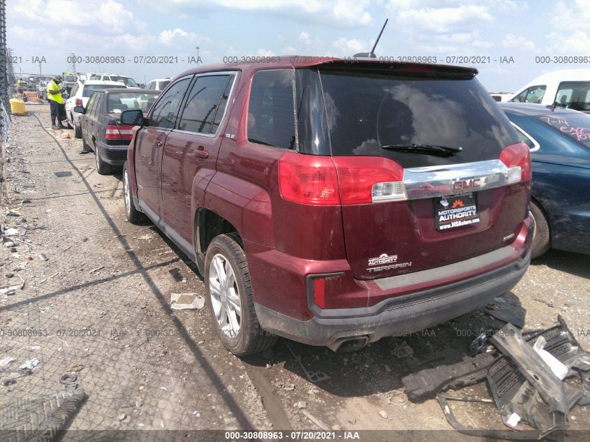 2017 GMC TERRAIN SLE 2GKFLSEKXH6144914