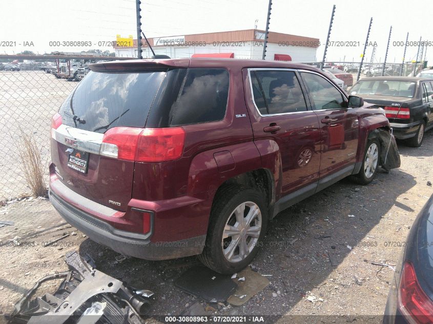 2017 GMC TERRAIN SLE 2GKFLSEKXH6144914