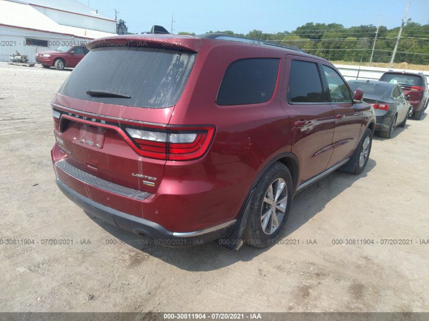 2014 DODGE DURANGO LIMITED 1C4RDJDG0EC437334