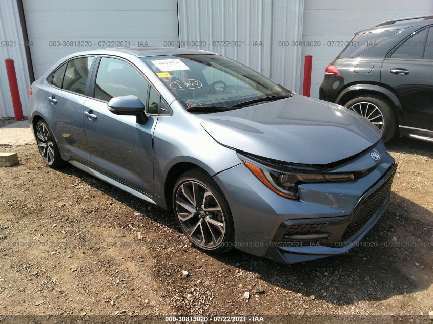 Lot #2541532842 2020 TOYOTA COROLLA XSE salvage car