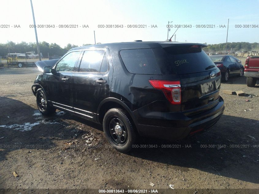 2013 FORD UTILITY POLICE 1FM5K8AR4DGA51554
