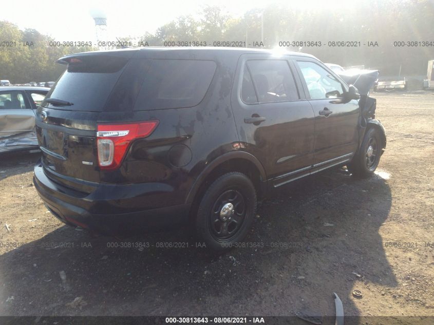 2013 FORD UTILITY POLICE 1FM5K8AR4DGA51554