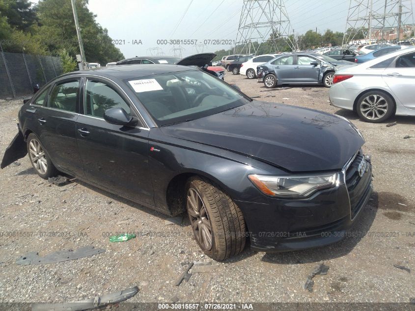 2013 AUDI A6 3.0T PREMIUM PLUS WAUGGAFC7DN138450