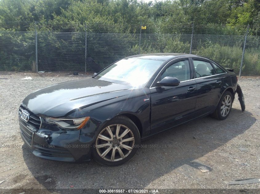 2013 AUDI A6 3.0T PREMIUM PLUS WAUGGAFC7DN138450