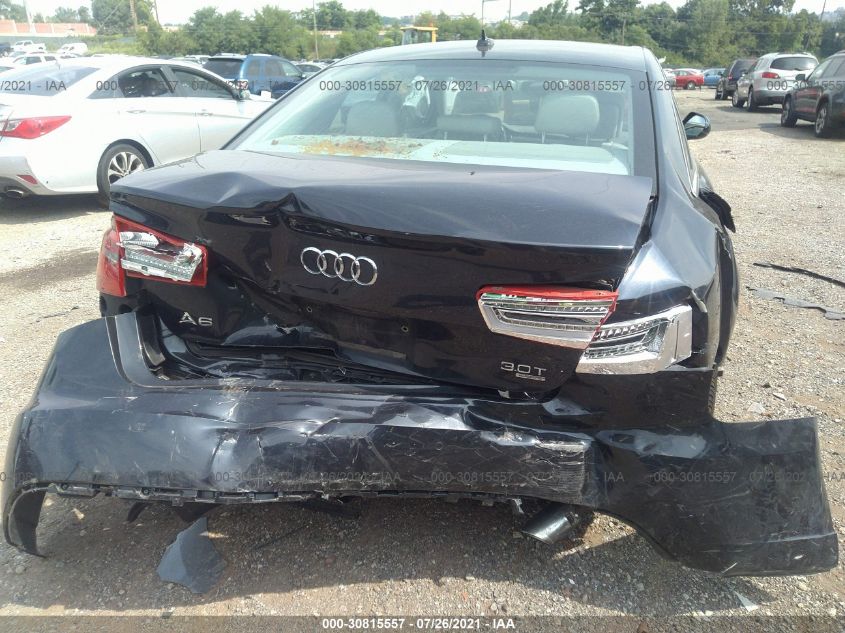 2013 AUDI A6 3.0T PREMIUM PLUS WAUGGAFC7DN138450
