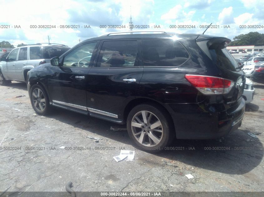 2013 NISSAN PATHFINDER PLATINUM 5N1AR2MN8DC665921
