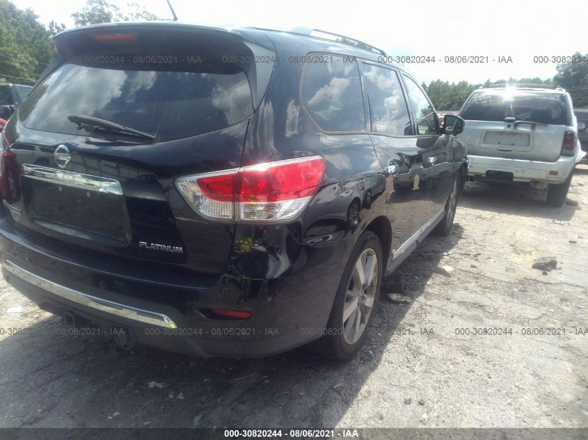 2013 NISSAN PATHFINDER PLATINUM 5N1AR2MN8DC665921