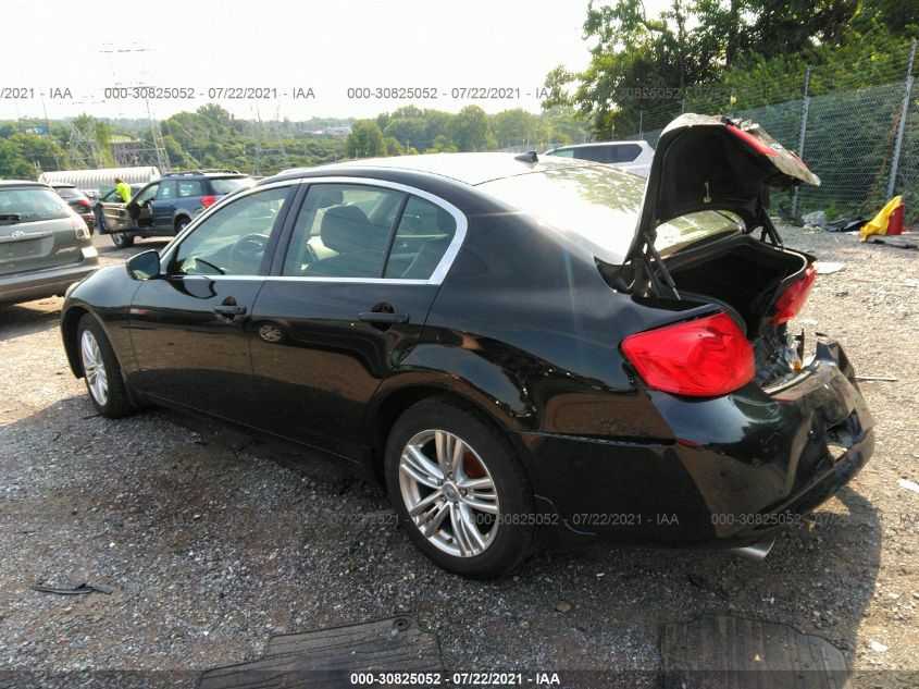2013 INFINITI G37 SEDAN X JN1CV6AR6DM768324