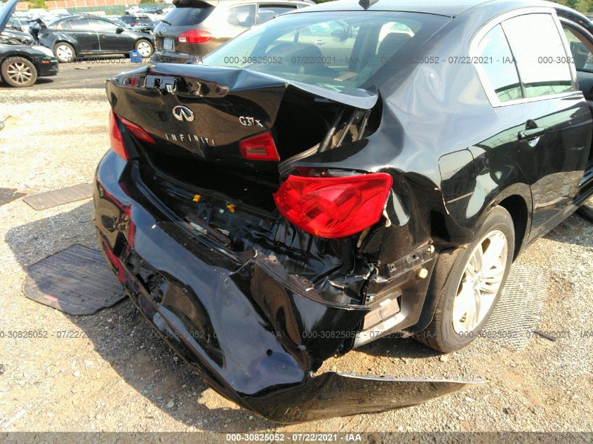 2013 INFINITI G37 SEDAN X JN1CV6AR6DM768324