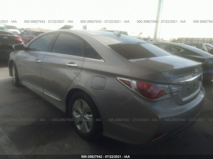 2013 HYUNDAI SONATA HYBRID KMHEC4A46DA099456