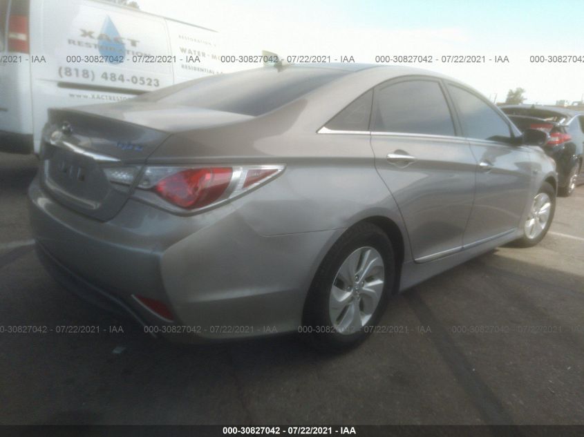 2013 HYUNDAI SONATA HYBRID KMHEC4A46DA099456