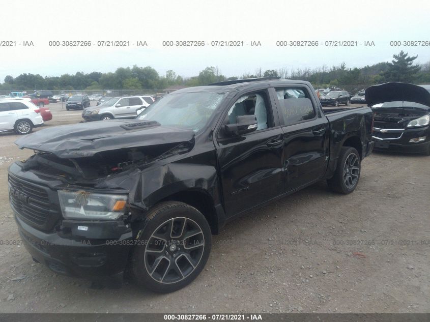 2019 RAM 1500 SPORT 1C6SRFLT2KN837143
