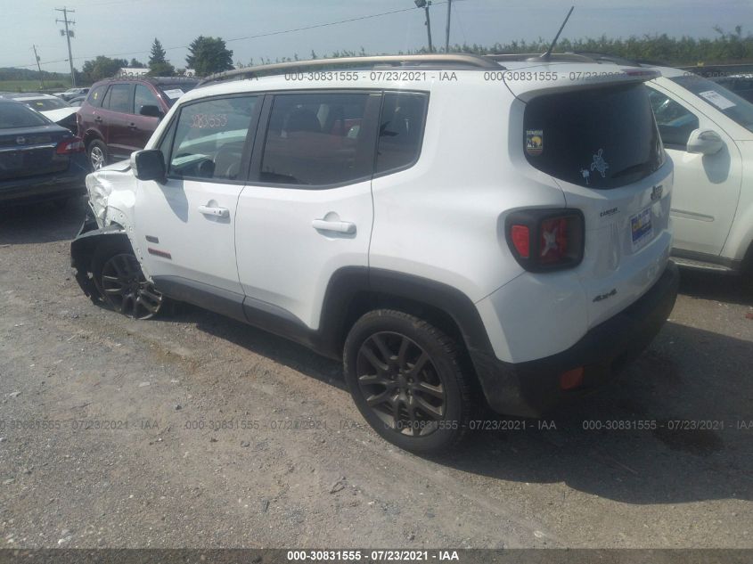 2016 JEEP RENEGADE 75TH ANNIVERSARY ZACCJBBT9GPE02939