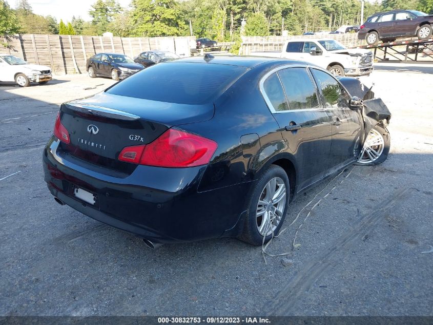 2013 INFINITI G37 SEDAN X JN1CV6AR0DM770196