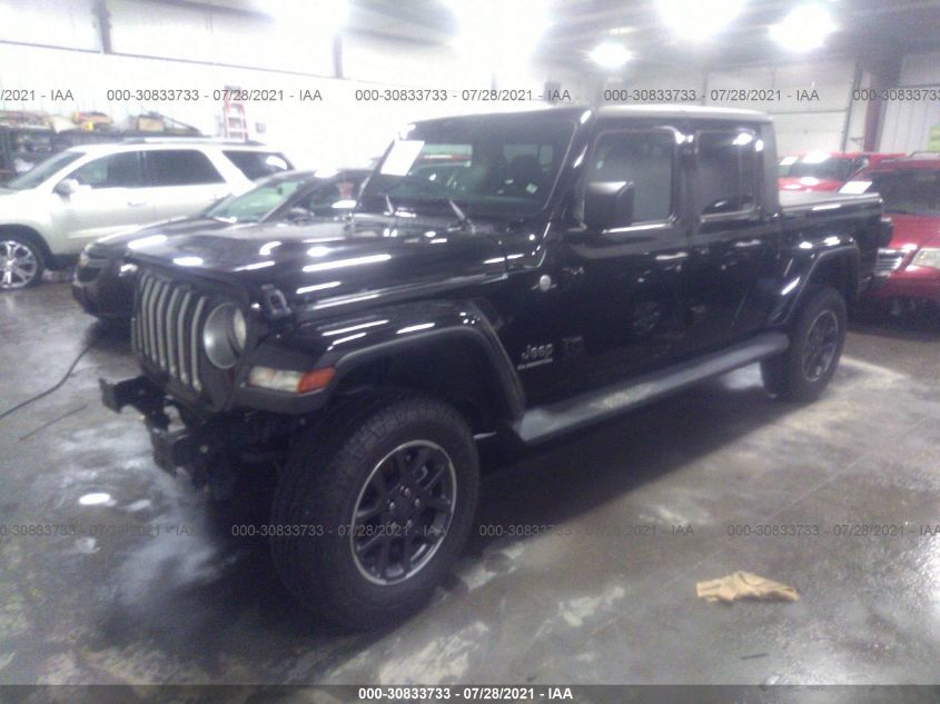 2020 JEEP GLADIATOR OVERLAND 1C6HJTFG3LL197195