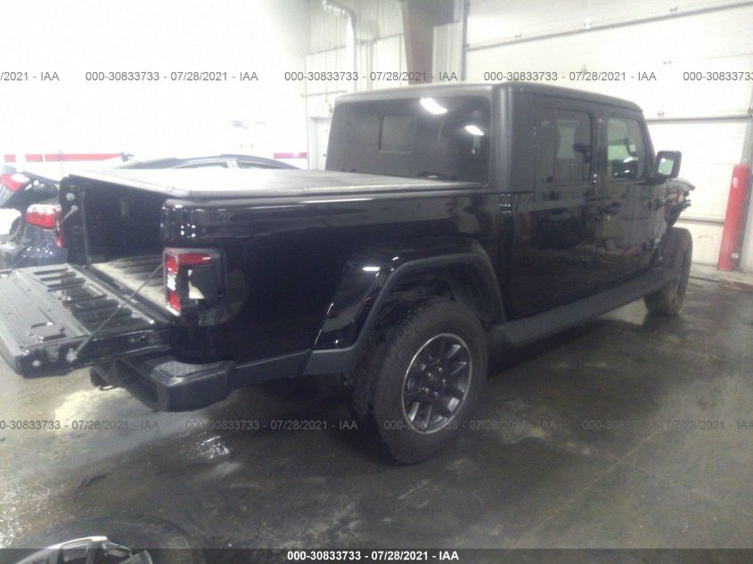 2020 JEEP GLADIATOR OVERLAND 1C6HJTFG3LL197195
