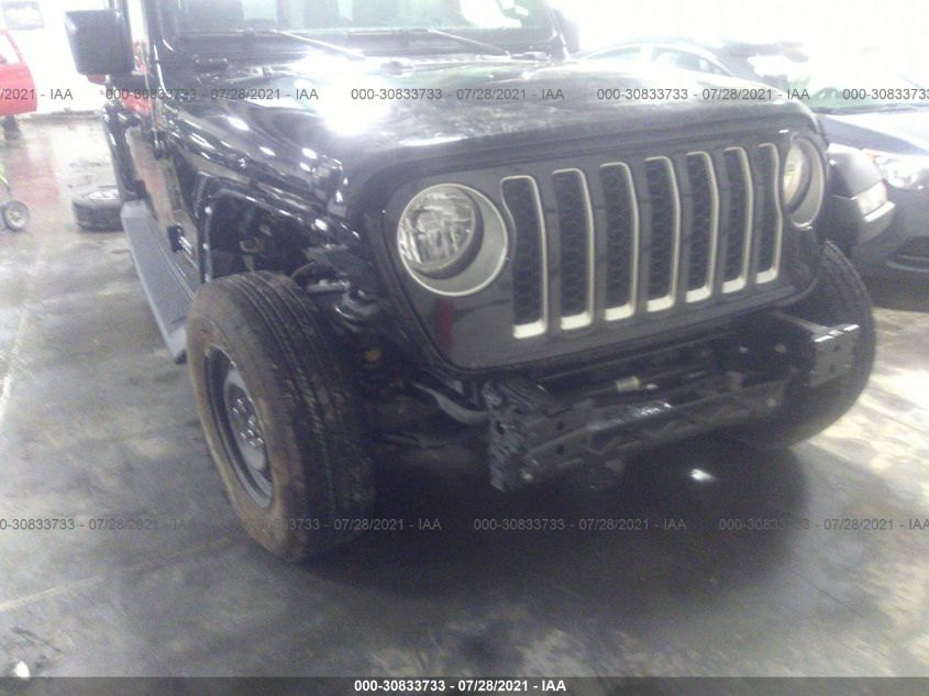 2020 JEEP GLADIATOR OVERLAND 1C6HJTFG3LL197195