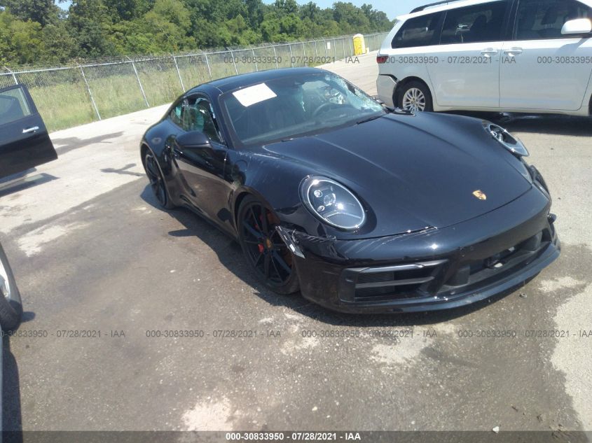 2020 PORSCHE 911, VIN: WP0AB2A93LS225433