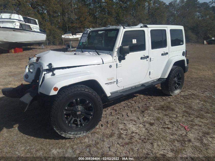 2014 JEEP WRANGLER UNLIMITED SAHARA 1C4BJWEGXEL144658