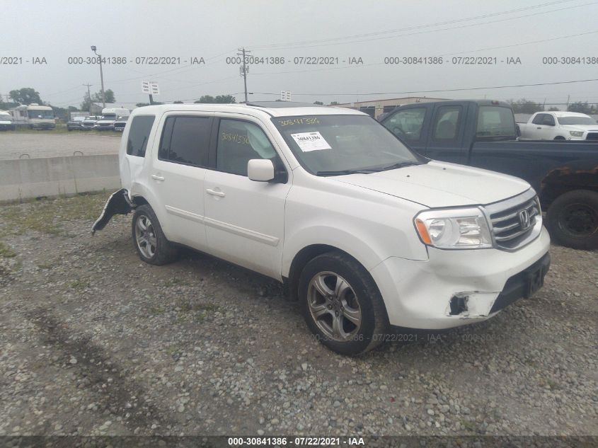 2014 HONDA PILOT EX-L 5FNYF4H54EB028501