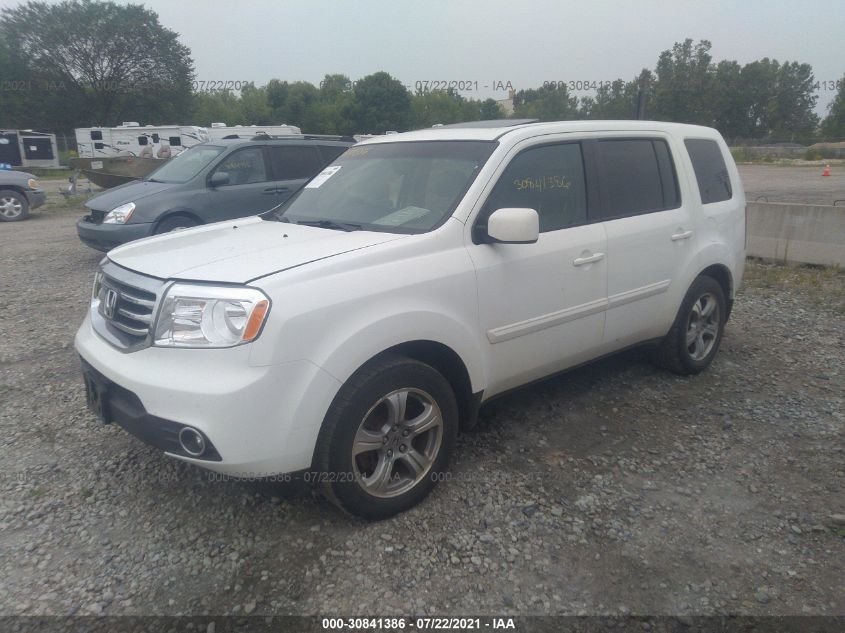 2014 HONDA PILOT EX-L 5FNYF4H54EB028501